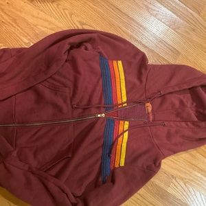 Aviator Nation sz Small zip up hoodie